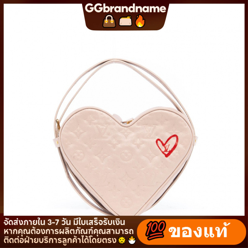 Provide receipt LV SAC COEUR 22 PINK RED CALF