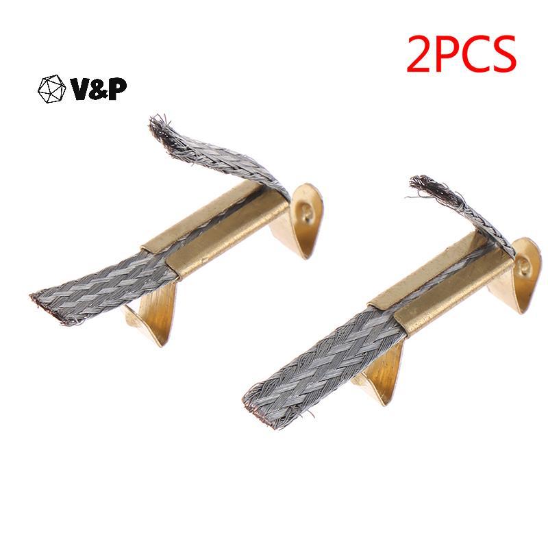 V & P 2PCS แปรงคู่เลื่อนคอนแทคเลนส์สําหรับ Carrera Go Digital 143/132 อะไหล่รถยนต์