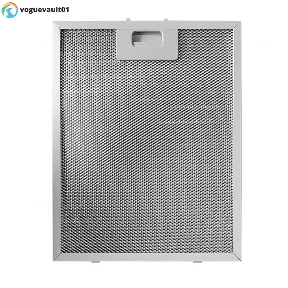 Replacement Metal Mesh Filter for Efficient Range Hood Silver