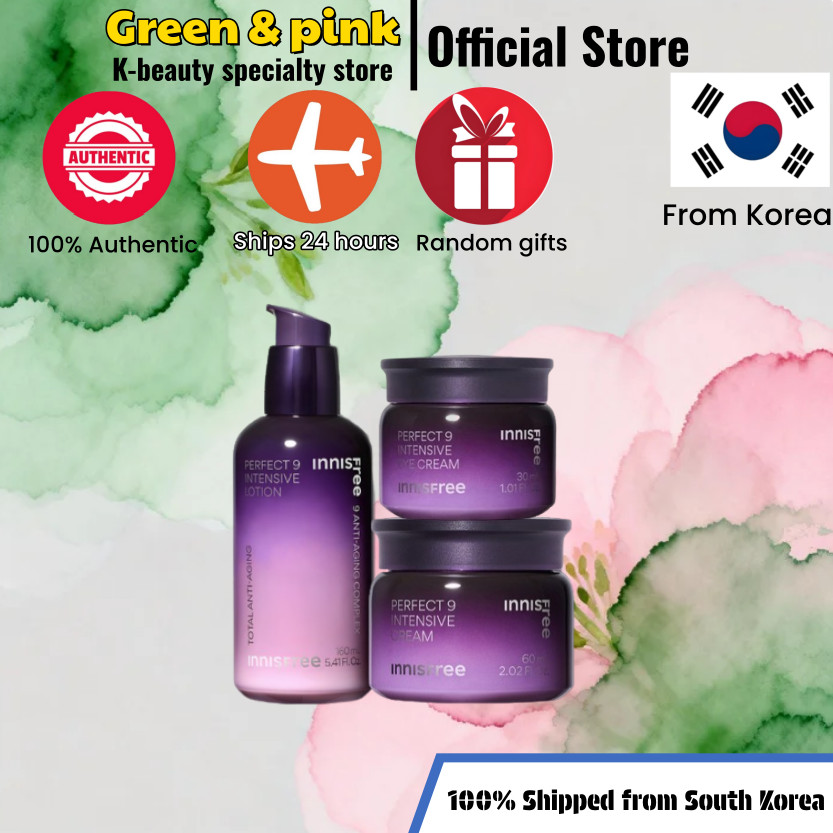 [innisfree] Perfect 9 Intensive Eye Cream 30mL/Cream 60ml/โลชั่น 160ml