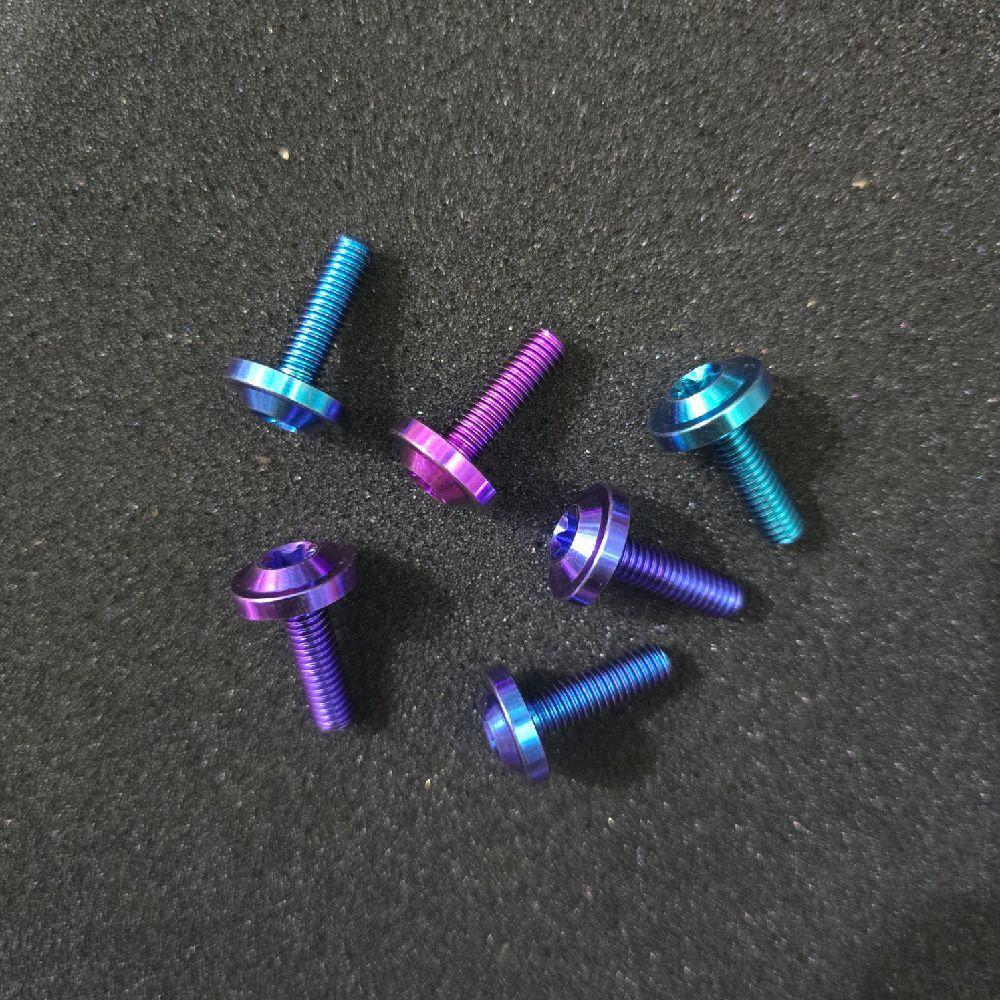 BOLT TITANIUM TYPE BIGHEALTH DRAT10/M6 M6x10, M6x15, M6x20, M6x25, M6x30, M6x35
