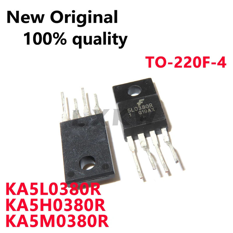 5pcs KA5L0380R 5L0380R KA5H0380R H0380R KA5M0380R 5M0380R TO-220F-4 Switching power supply การจัดการ