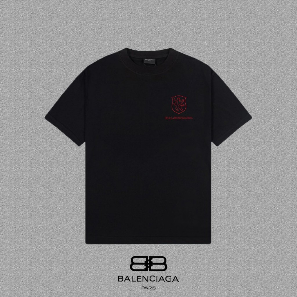 BALEN * CIAGA Star คลาสสิกรอบคอแขนสั้นเสื้อยืดผู้ชายผู้หญิงกลางแจ้ง Casual Bottoming เสื้อเคาน์เตอร์