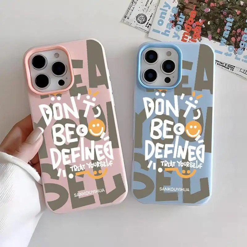 สี Double Layer Jelly Soft ปลอก Anti-Defile สําหรับ iPhone 11 12 13 14 15 16 Pro ProMax Plus Air เคส