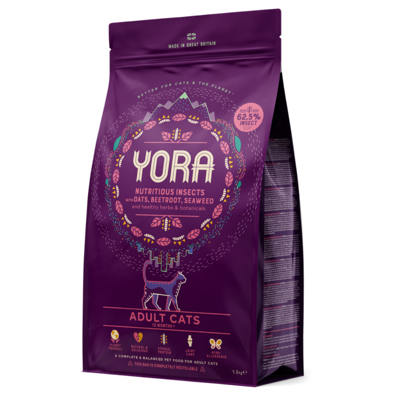 โยรา อาหารเม็ดสำหรับแมวโตทุกสายพันธุ์ 1.5 kg(C2 Yora Cat Dry Food For Adult Cat All Breed 1.5 kg(C2 