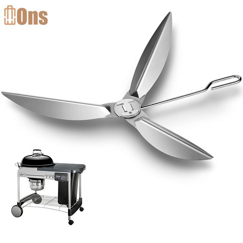 Ons One-Touch Cleaning System Kit Design สําหรับ Weber Kettle Grill, สําหรับ 7444 Weber Grill อะไหล่