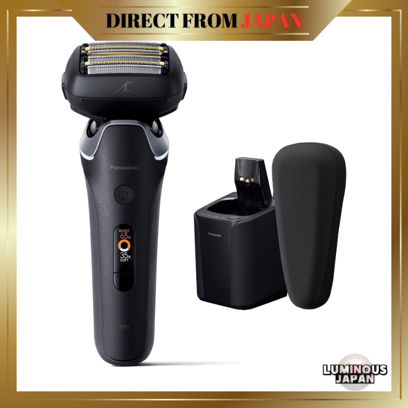 Panasonic Shaver Lamdash PRO 6-Blade Men's Electric Razor Lamdash AI⁺ Fully Automatic Cleaning Charg