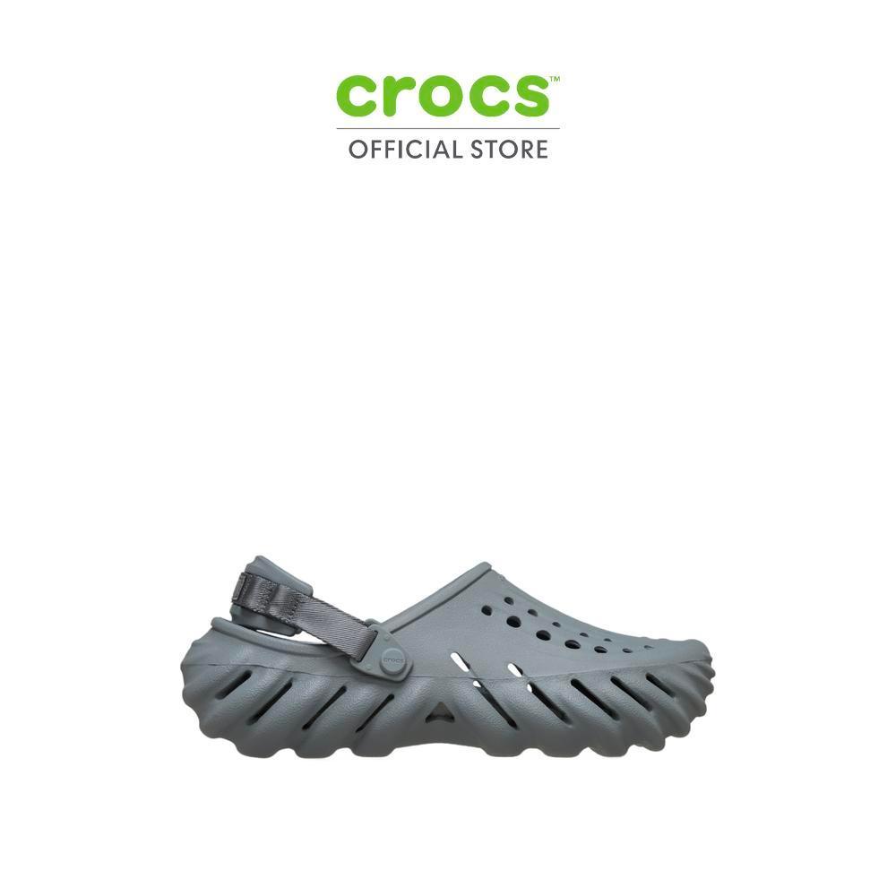 CROCS รองเท้าลำลองผู้ใหญ่ ECHO CLOG รุ่น 207937-0Z3 - CONCRETE