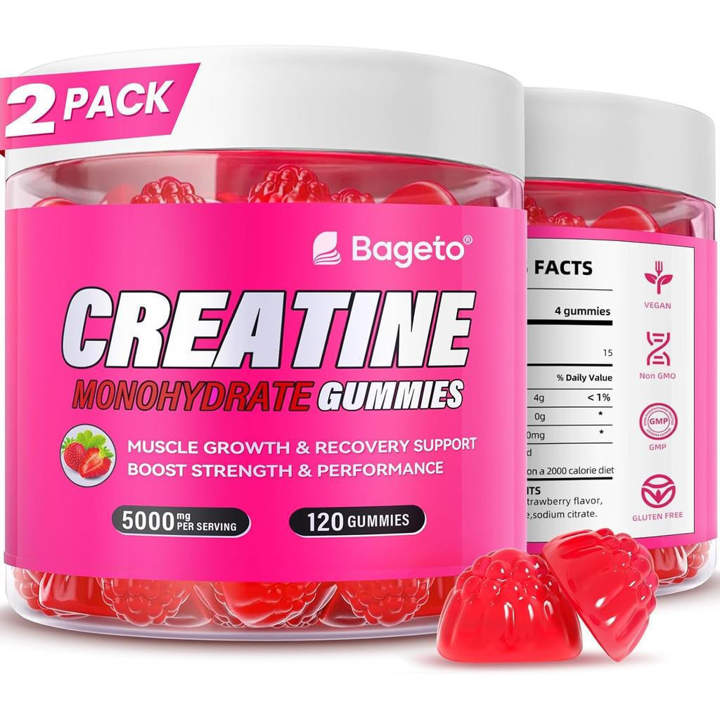 Creatine Monohydrate Gummies5000mg เหมาะสําหรับผู้ชายและผู้หญิง,Creatine Monohydrate Gummies5g Creat