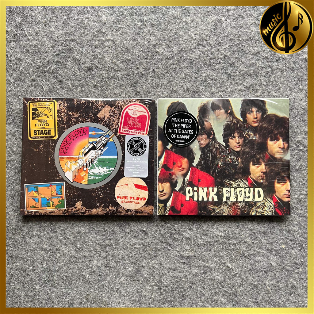 Pink Floyd - The Piper At The Gates Of Dawn, Wish You Were Here 2 อัลบั้ม Set CD Album [ปิดผนึก] ใหม