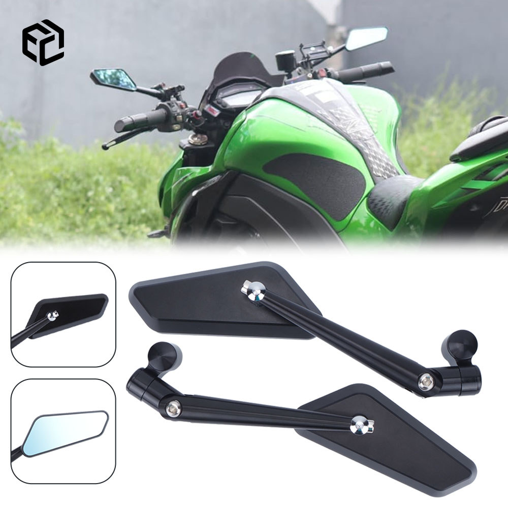 กระจกมองหลังรถจักรยานยนต์บาร์กระจกมองข้างสําหรับ KAWASAKI Z900 1000 ZH2 Z750 Z900RS Z1000R Z800 Z400