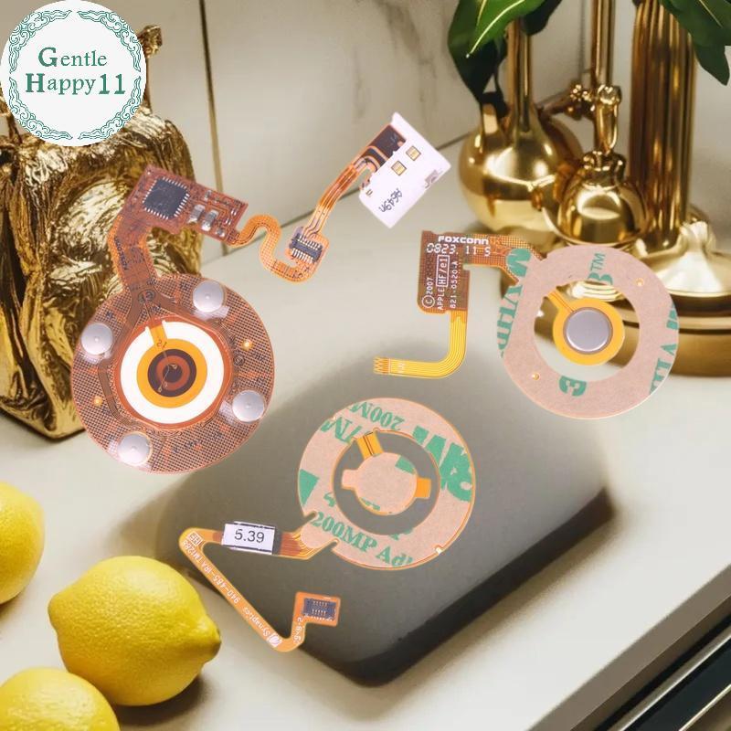 GentleHappy Cli ล้อ Flex Cable Ribbon สําหรับ IPod Nano 2 2nd 3 3rd 5 5th อุปกรณ์เสริม TH