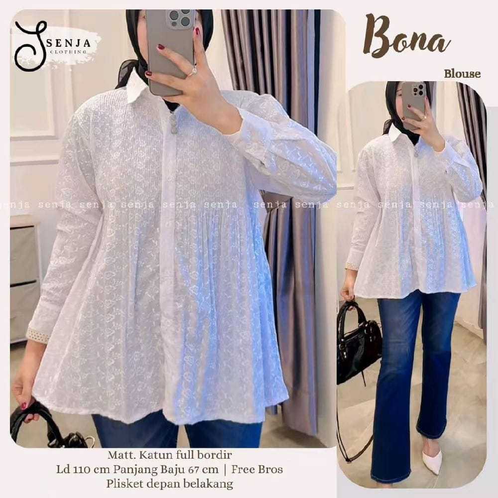0803 BONA BITNA HYENA SION SAKHA JUWON BLOUSE by SeNJa // ONESTUFF