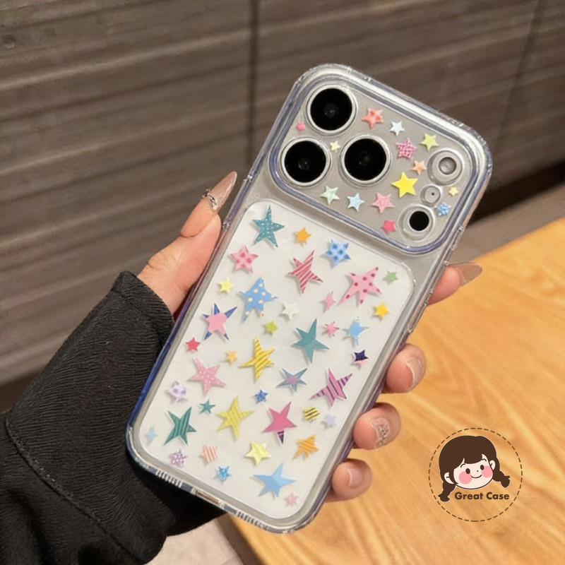 ใหม่สีสันStar Clearเคสโทรศัพท์สําหรับRedmi A5 A4 5G A3X A3 A2 A1 Plus 8 8A 7 7A 6 Pro 6A 5A 4 4X Tur