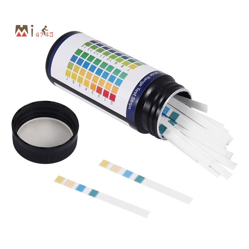 Mi4743Soil PH Test Strips 100 Strips เครื่องทดสอบดิน 0-14 PH Soil Test, แถบทดสอบ PH, เครื่องทดสอบพืช