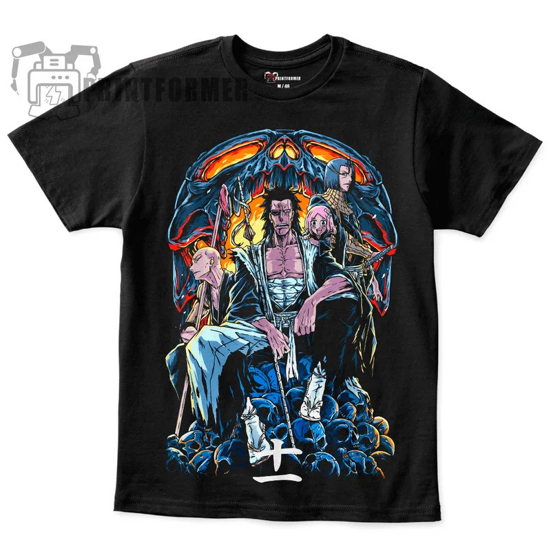 เสื้อยืดยูนิเซ็กส์ เสื้อยืดยูนิเซ็กส์ Bleach Shunsui Kieraku 3 / Bleach Shunsui Kyoraku 3