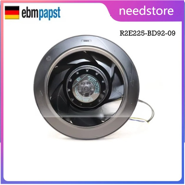 R2E225-BD92-09 230V M2E068-DF พัดลมฟอกอากาศเทอร์โบ