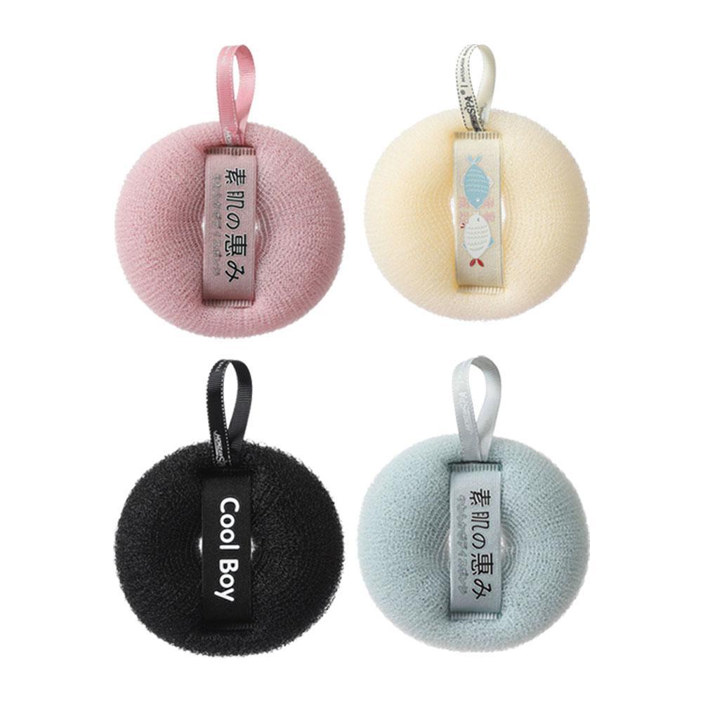 Bath Ball Rich Foam Body Scrub ขัดผิวทําความสะอาดเครื่องมือนวดฟองน้ํา Bath F0