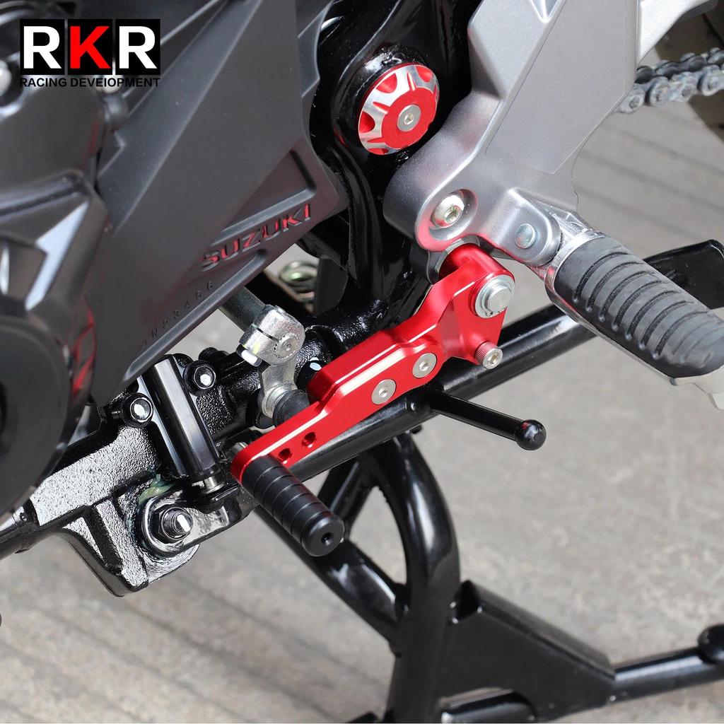 สำหรับ Haojue DR300 DR250 DR 250 300 CNC อลูมิเนียมรถจักรยานยนต์คันเกียร์ปรับยาวคันเกียร์เท้าเหยียบ