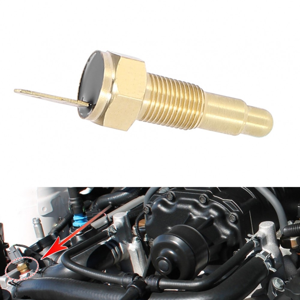 1/8 NPT พัดลมหม้อน้ํา Thermo Switch โลหะสําหรับการควบคุมความร้อนเกินเครื่องยนต์