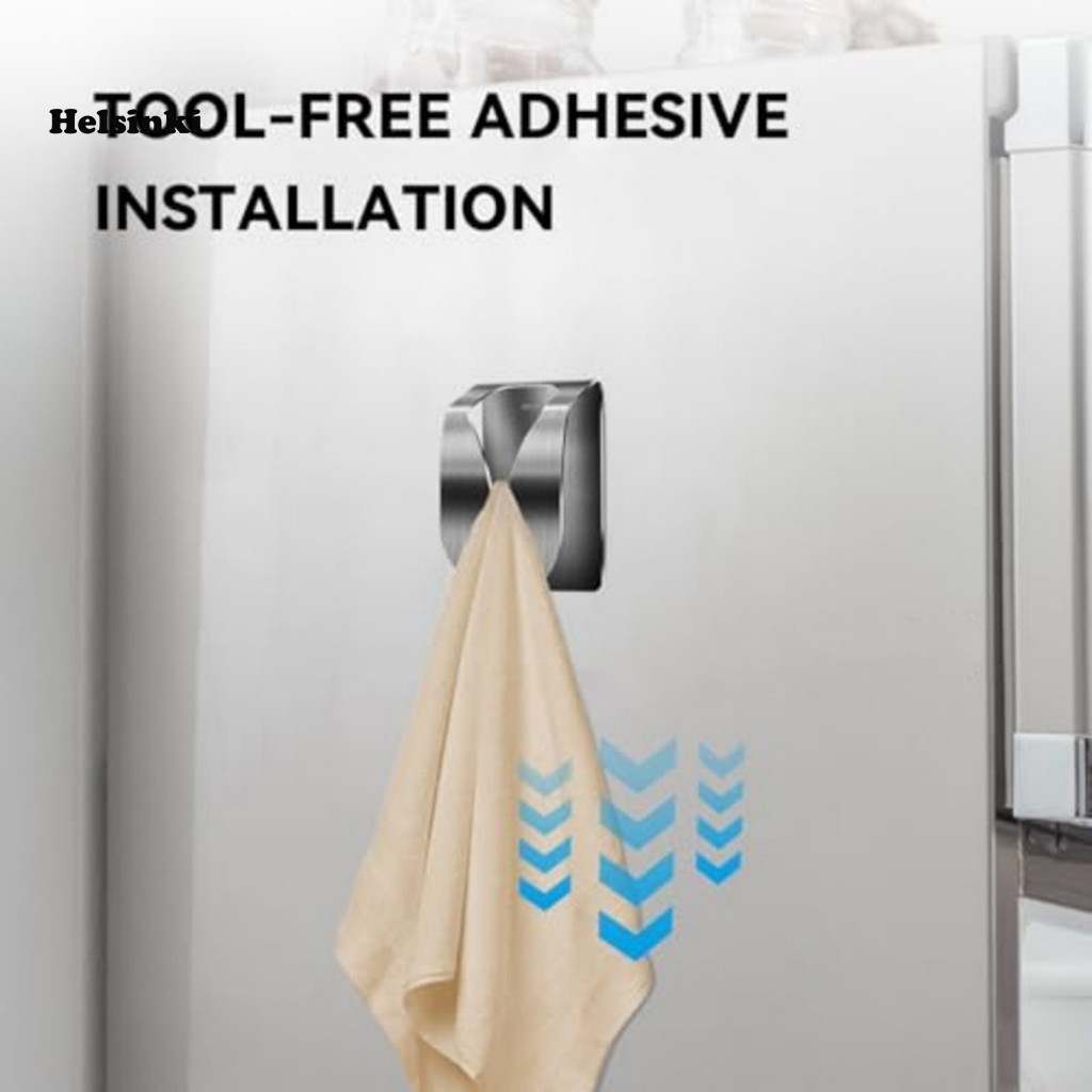 HLS ตะขอแขวนผ้าเช็ดตัวแม่เหล็ก 304 ตะขอสแตนเลส ตะขอแขวนผ้าเช็ดตัวสแตนเลสแม่เหล็ก กันสนิม ที่วางแม่เห