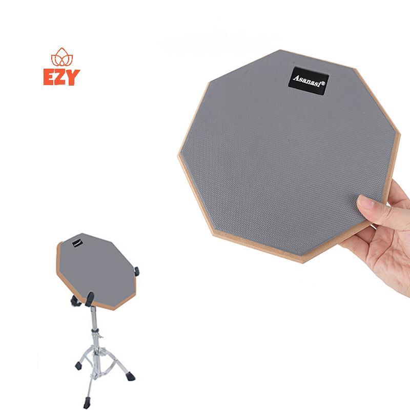 EZY 8 นิ้วยางไม้ Dumb Drum Practice Training Drum Pad เครื่องดนตรีใหม่