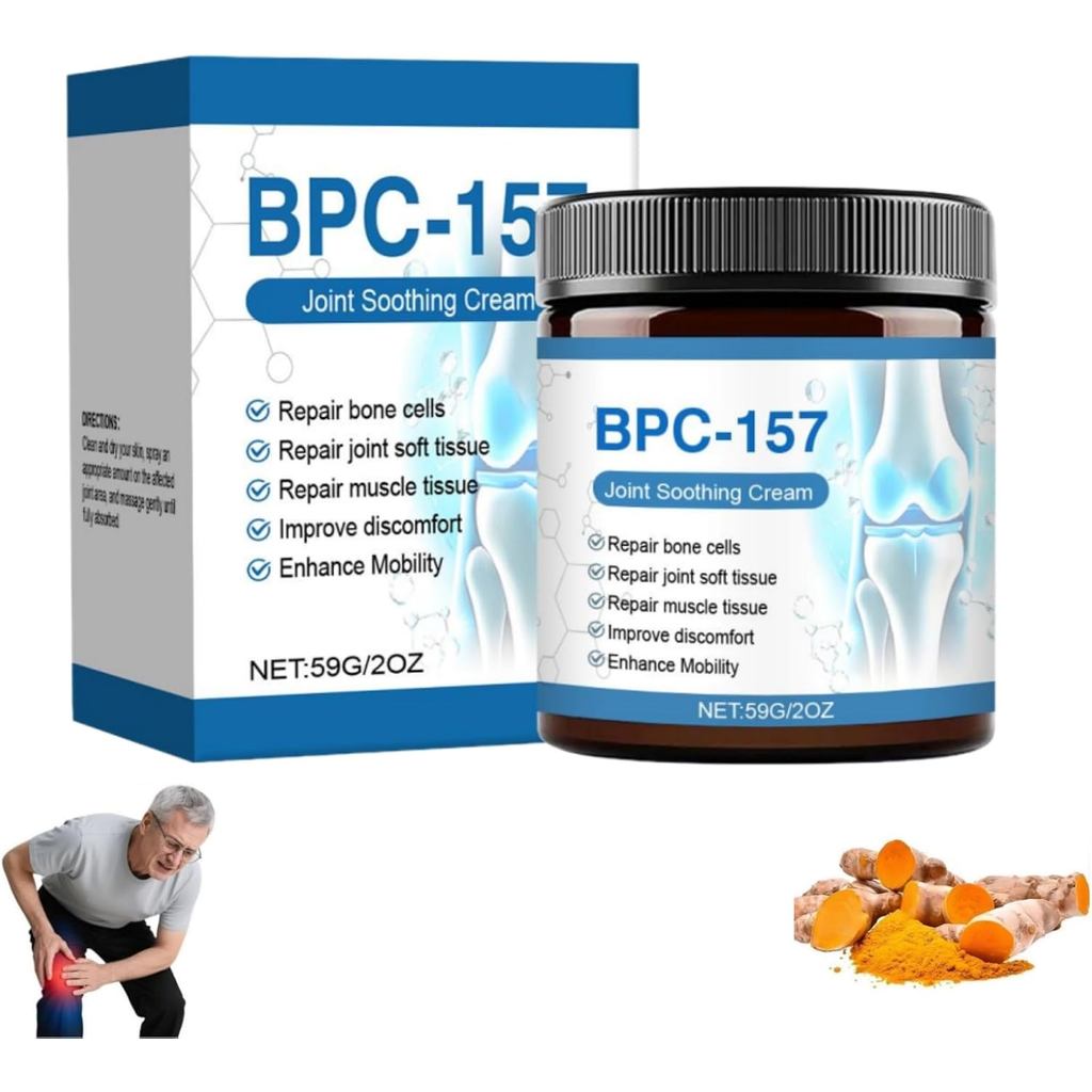 Pio BPC-157 Joint Cream ครีมบรรเทาอาการปวดข้อต่อ ลดความไม่สบายที่มือ, เท้า, หลัง, และคอ