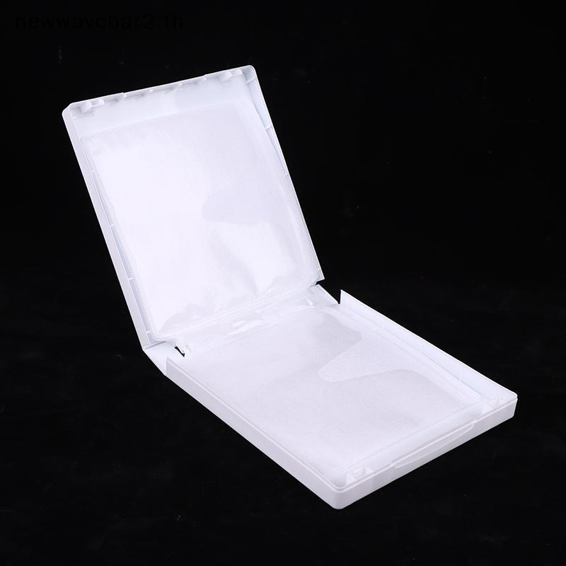 # waveba # 8/12PCS CD Case Disc DVD Storage Bag ความจุสูง Paaging Box CD Holder Home Room Discs Stor