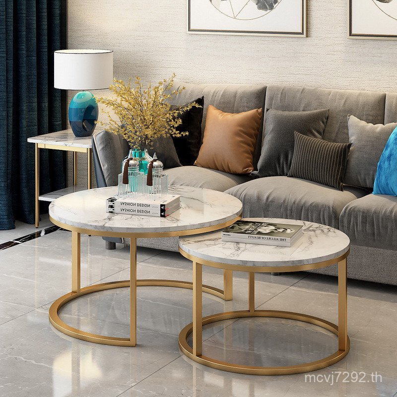 Low Nordic ห้องนั่งเล่น Simple Combination ตารางหรูหรา Residential เหล็กรอบกลางแจ้งขนาดเล็ก Home Art