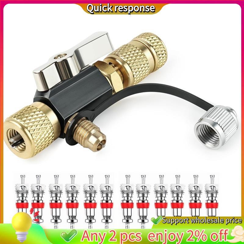 ในสต็อก-การกําจัดแกนวาล์วสุญญากาศ R410A R410A เครื่องมือวาล์ว