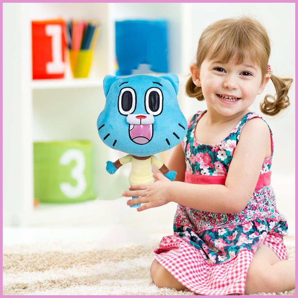For The Amazing World of Gumball ตุ๊กตารูปตุ๊กตาการ์ตูนอะนิเมะตัวอักษร Plush ของเล่นเด็กสมจริง shith