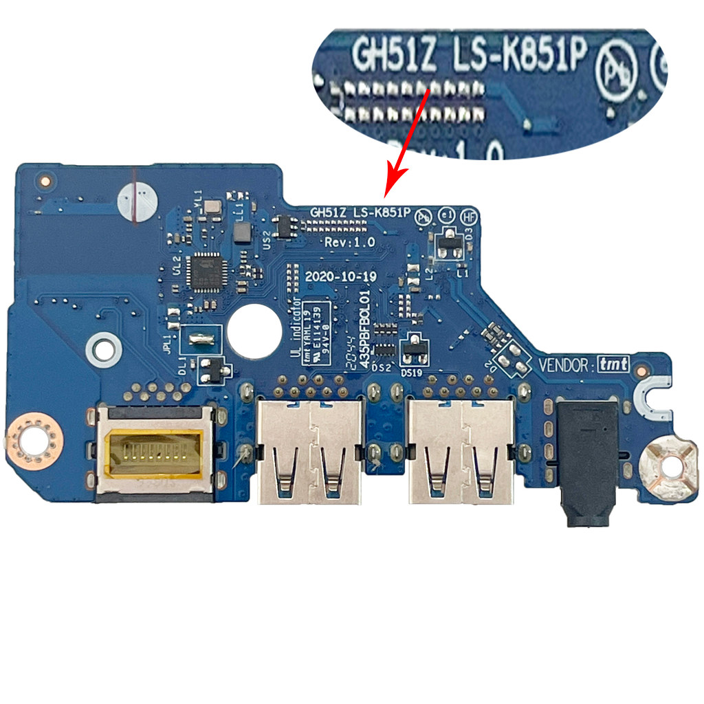 ใหม่สําหรับ Acer Nitro 5 AN515-55 56 57 44 45 46 N20C1 LS-J871P LS-J881P LS-J891P LS-K851P LS-L031P 