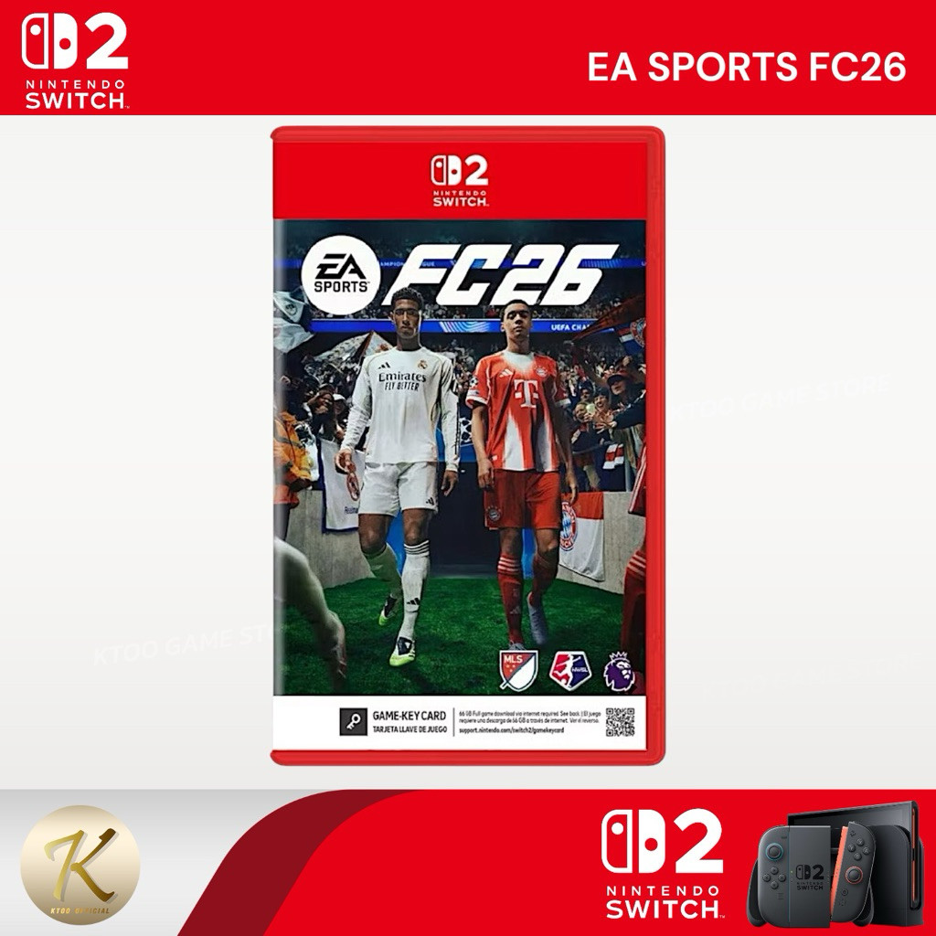FC 26 EA Sports FC 26 📍(Nintendo Switch 2) (มือ1,มือ2) (US/EUR/ASIA/JP) สินค้าพร้อมจัดส่ง