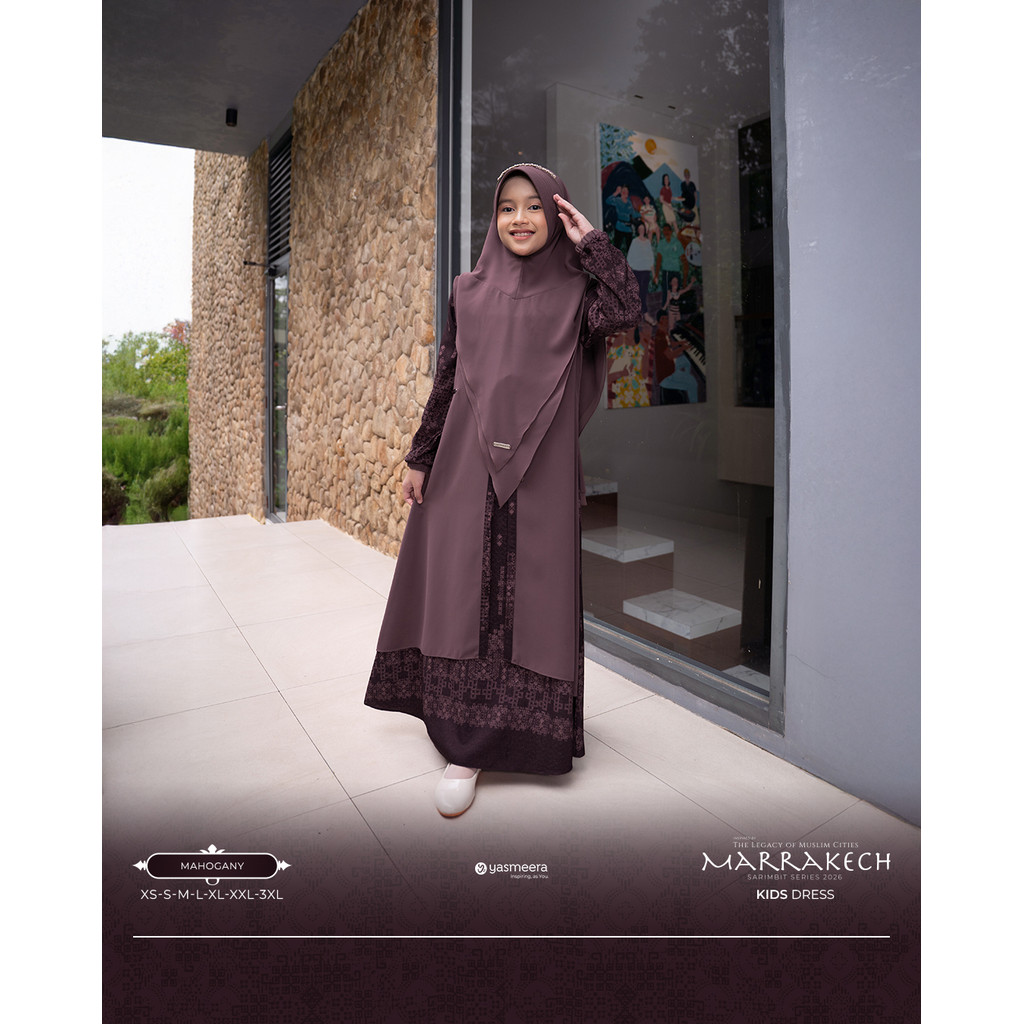 Yasmeera Official | Marrakech Dress Kids Grade B