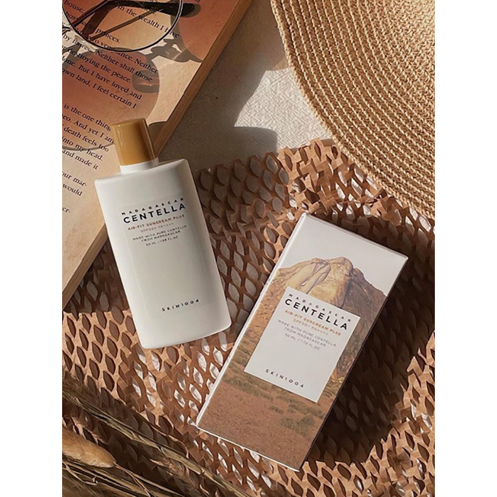 กันแดดหน้าฉ่ำ กันแดดหน้า พร้อมส่ง Korea skin1004 Sunscreen centella Asiatica Brightening Base Cream 