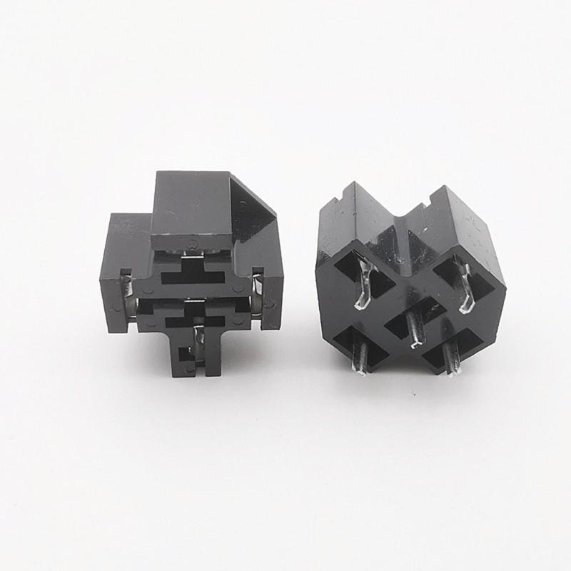 Moon4 4 พิน 5 พินรีเลย์รถยนต์ซ็อกเก็ต 40A โหลดความจุ PCB Mountable Design