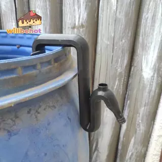 [Willbehot-t] Self Priming Siphon ท่อเจาะล้นท่อระบายน้ําอัตโนมัติและเติม Rainwater Transfer Overflow เครื่องมือสวนท่อตะขอ [ใหม่]