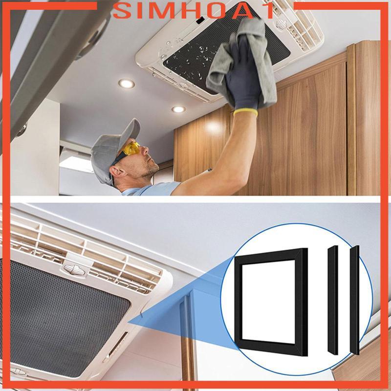 [Simhoa1] RV หลังคาเครื่องปรับอากาศปะเก็นโฟมชุด Weatherproof Seal Strip Leveling Pads Replacement สํ