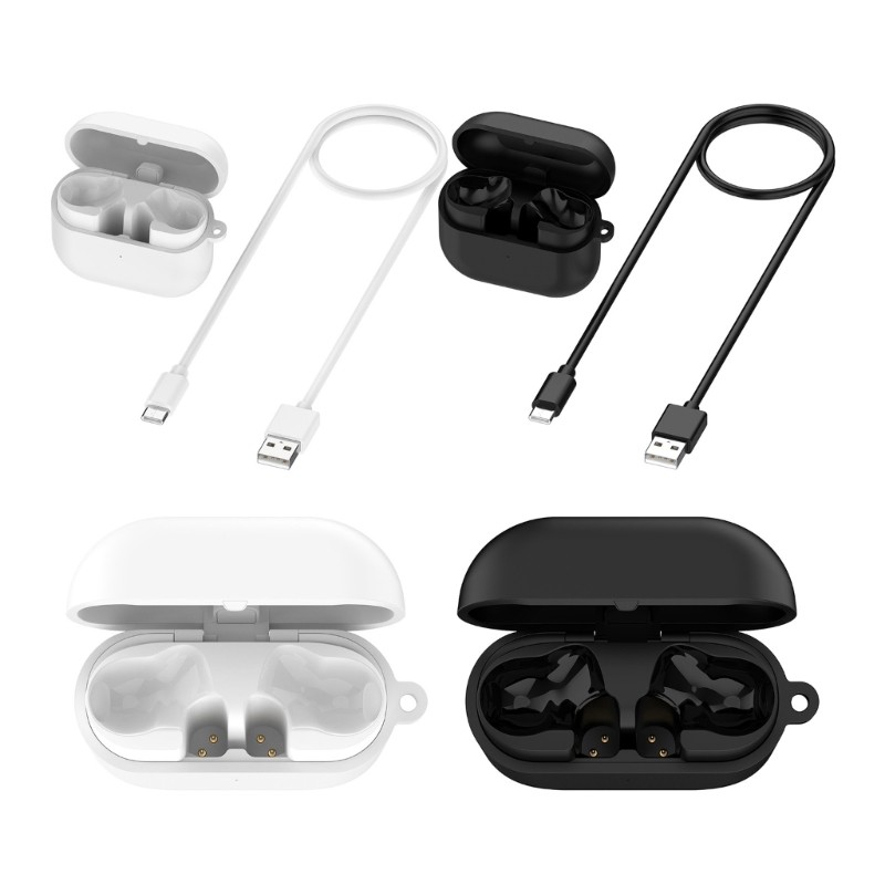 RUN Modern ABS กล่องชาร์จ Station Case สําหรับ Buds 3 FE R420 Smooth และทําความสะอาดง่าย