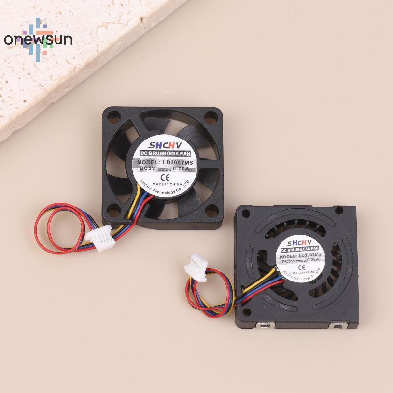 Onew 3007 PWM พัดลมปรับความเร็ว CPU Cooling หม้อน้ําพัดลมระบายความร้อน 4Pin JST อินเทอร์เฟซสําหรับ R