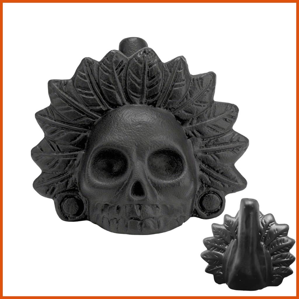 Aztec Death Whistle Skull Spooky Death Whistle สําหรับฮาโลวีน Aztec Ghost Whistle พร้อมเอฟเฟกต์เสียง