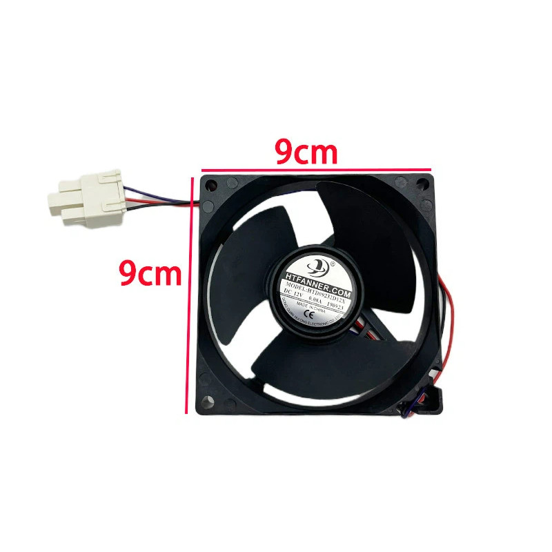 เหมาะสําหรับพัดลมตู้เย็น Midea HTD09232D12X 12V พัดลมพัดลม