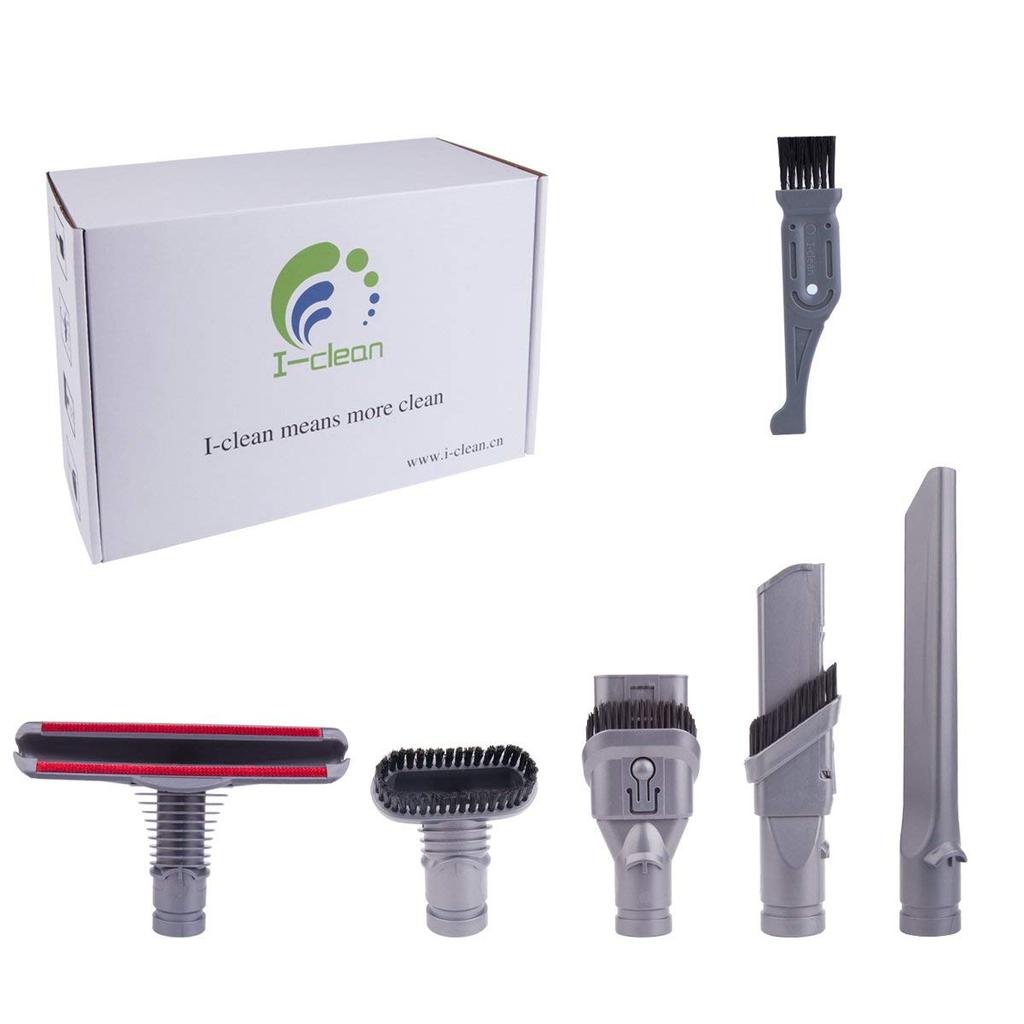I clean เปลี่ยน V6 ชิ้นส่วนเครื่องดูดฝุ่น, 5 แพ็คสิ่งที่แนบมาชุดสําหรับ DC59 DC25 DC35 DC34 DC44 สัต