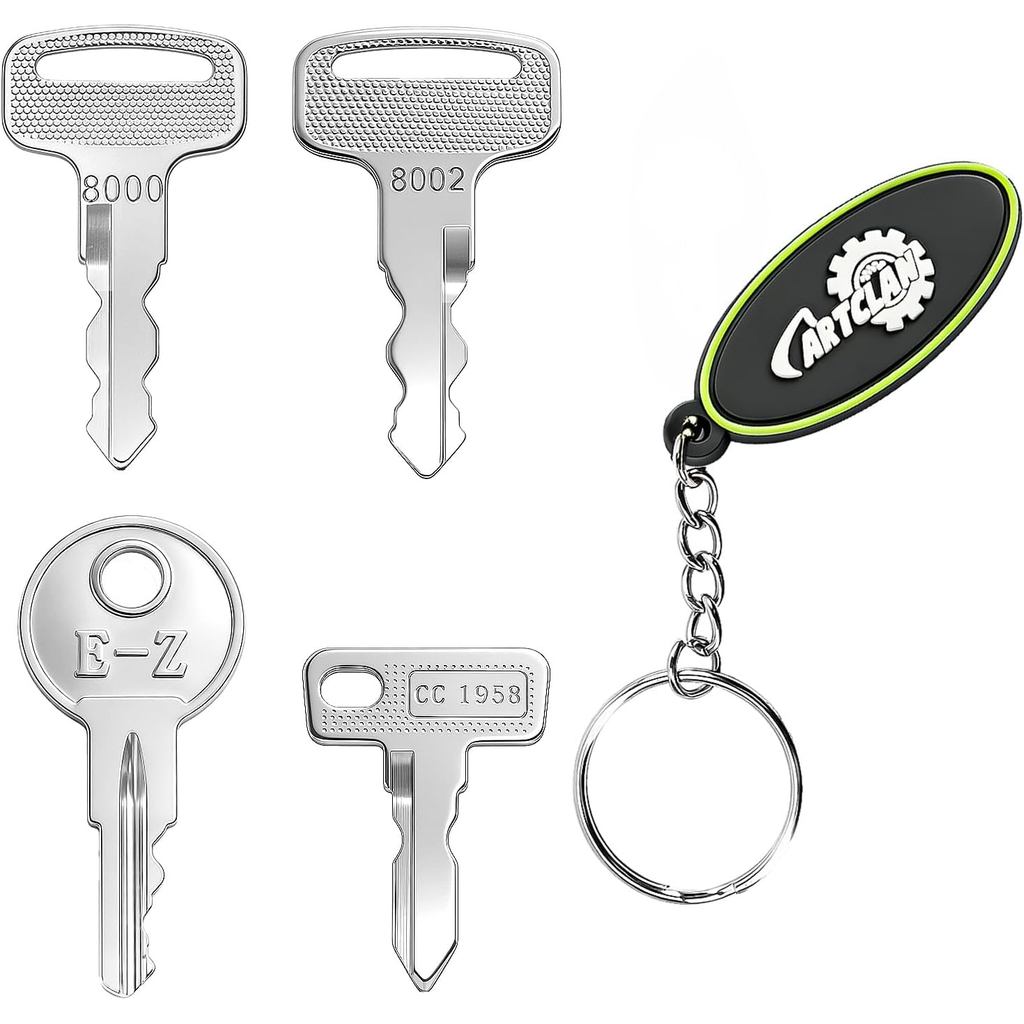 ชุดกุญแจรถเข็นกอล์ฟ 4 ชิ้นหรือ 8 ชิ้น เหมาะสําหรับ EZGO, Yamaha, Club Car, ปุ่มจุดระเบิดรถเข็นกอล์ฟ 