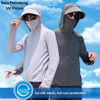 เสื้อกันแดดนําลมหน้ากากกว้าง สำหรับคนหนุ่มสาว