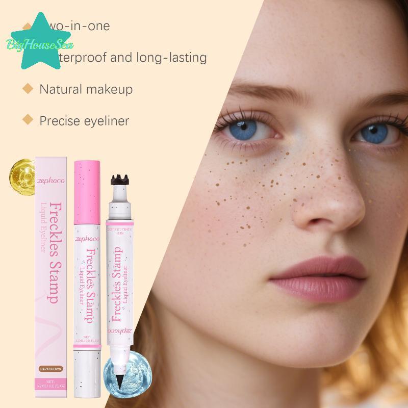 [Sea-t] 2 in Sweatproof Frele Marker and Eyeliner Pen Long Lasting Waterproof Makeup for Style