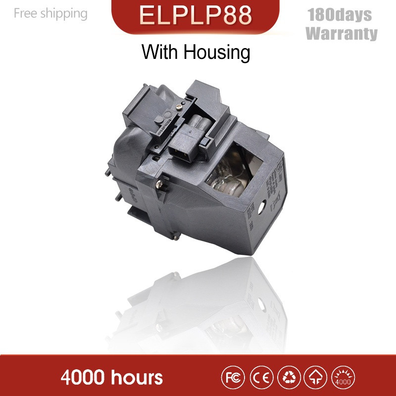 Ready StockProjector Lamp ELPLP88 สําหรับ EPSON EB-S04/EB-S31/EB-W31/EB-W32/EB-X31/EB-97H พร้อมที่อย