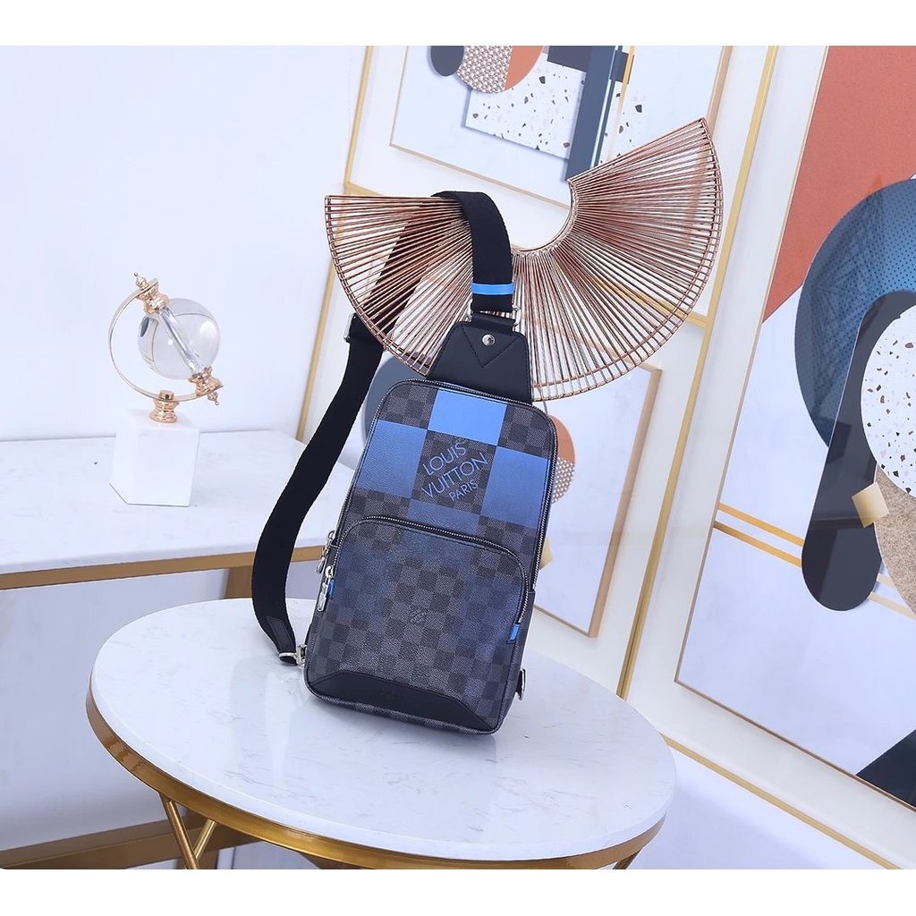 ราคาผ้าใบ Taiwan giant Single pn One-Shoulder Shoulder Delicate as graphitedamier Bag Color avenue A