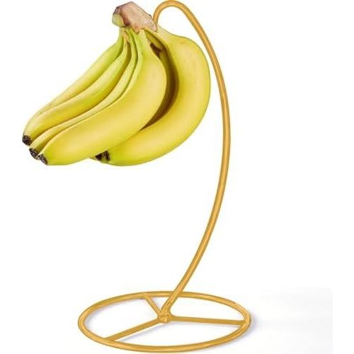 Banana Holder Stand, Banana Hanger Stand สีดํา, Metal Bananas Tree Hanger to Keep Bananas Fresh for 