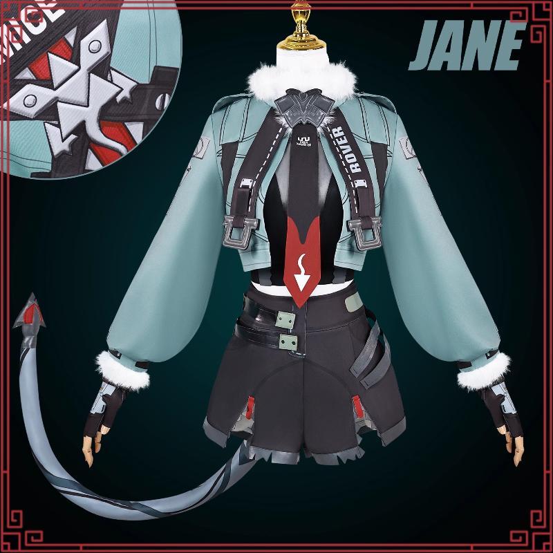 Zenless Zone Zero Jane Doe cosplay Costumeเกม อะนิเมะ คอสเพลย์ Game Clothing Anime Halloween Uniform